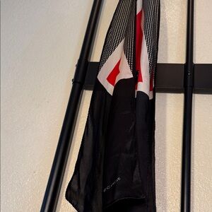 Echo Black Sheer Scarf